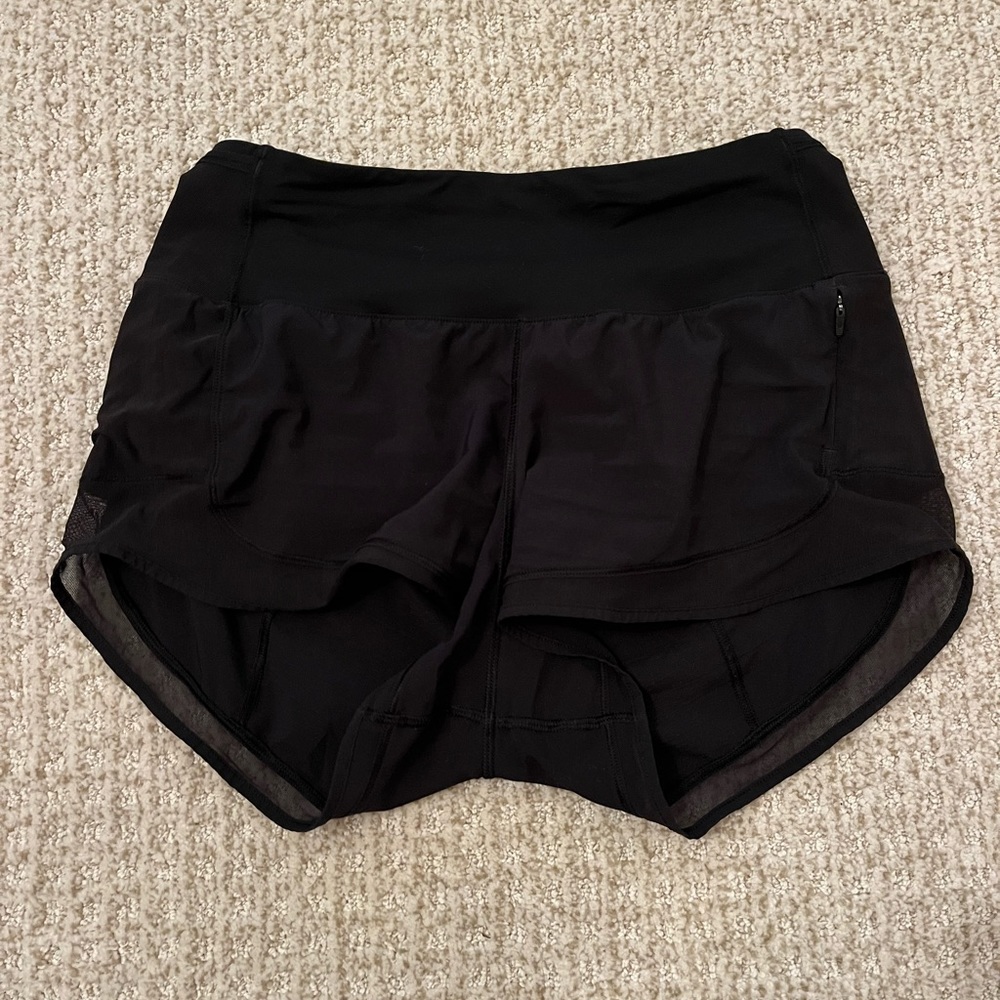 Size 4 Black Lulu Shorts 🍋